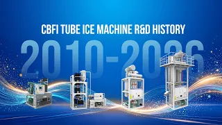 【EN】Máquina de gelo em tubo TV400 | Primeira usina de gelo integrada de 40T do mundo (análise técnica completa)