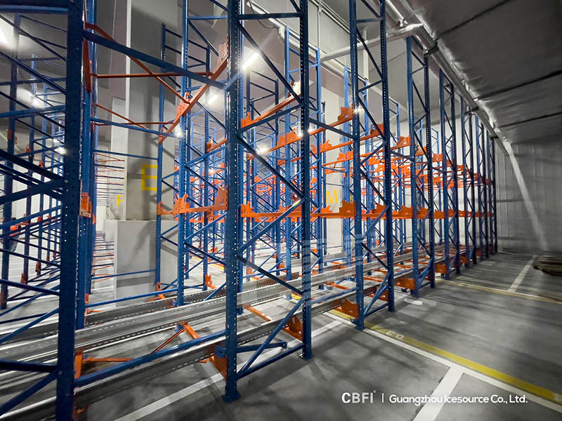 Projeto de centro de logística de cadeia de frio fresco - Projeto de sistema de refrigeração de amônia para armazenamento refrigerado
